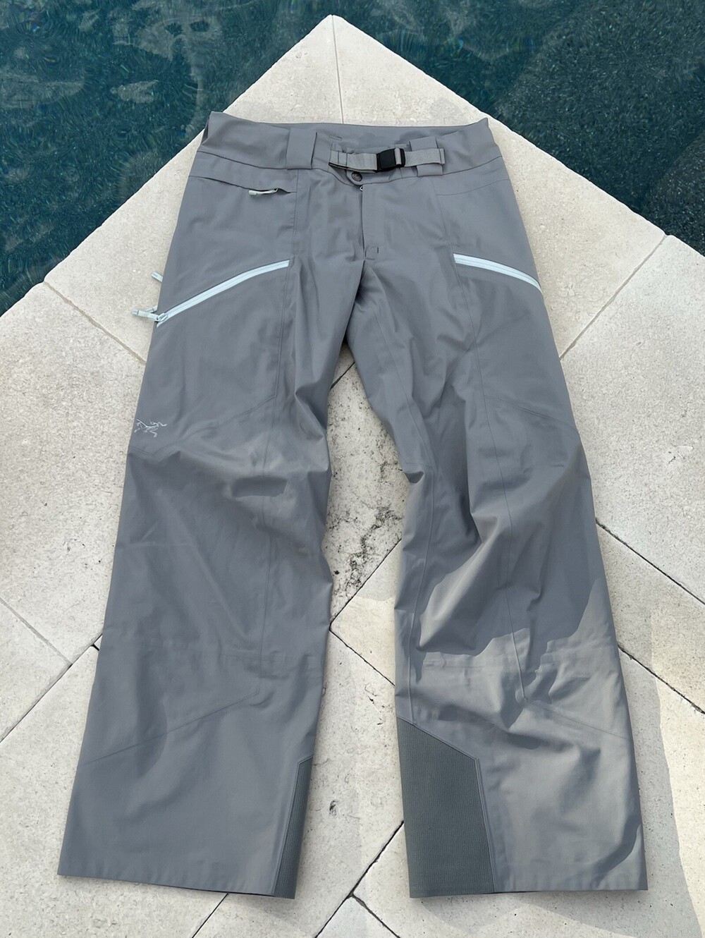 Arcteryx Sentinel Gore-Tex RECCO Shell Waterproof Grey Pants Womens Medium